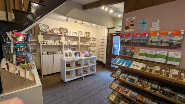 The Shirehall Museum gift shop